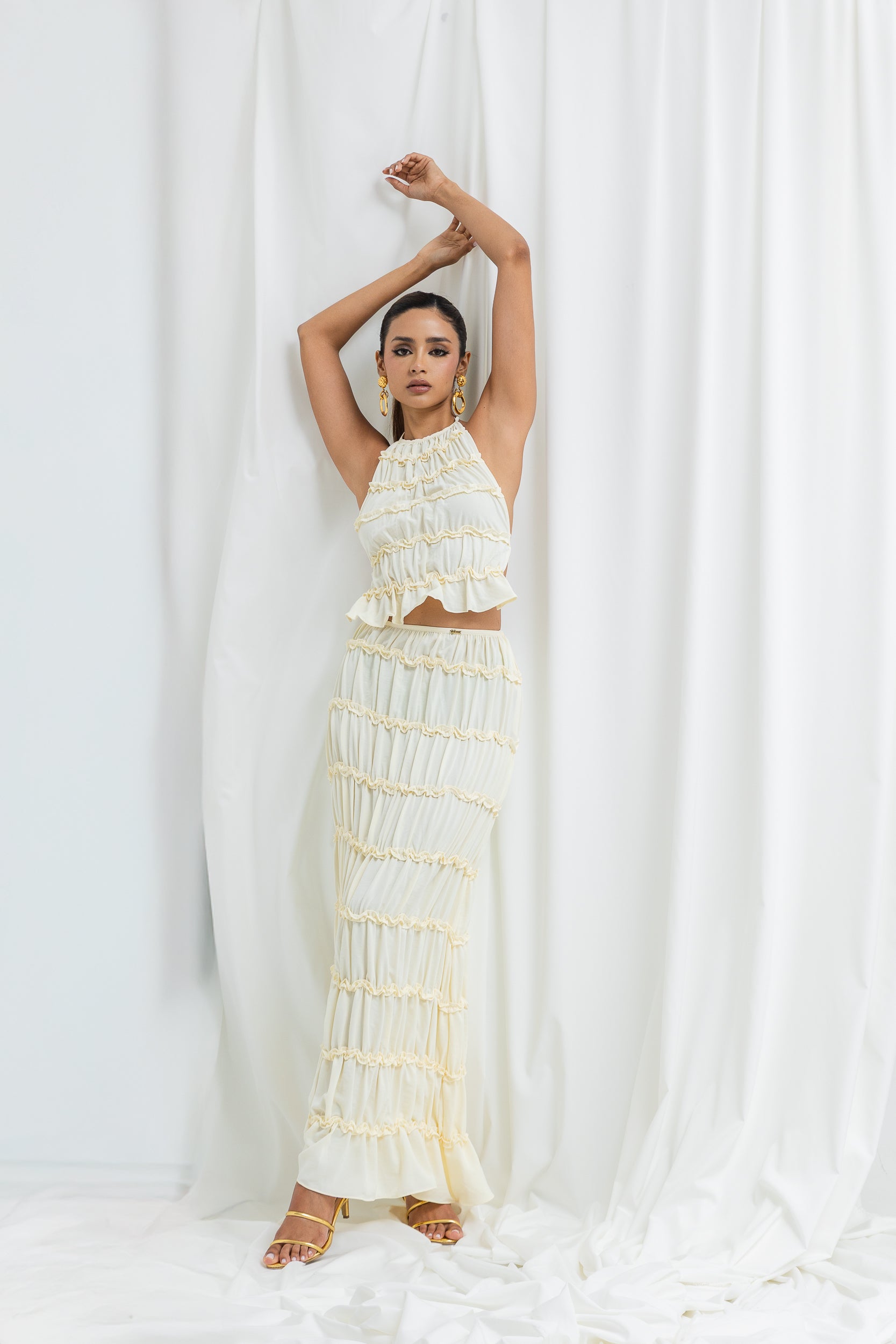 Top Boho Blanco