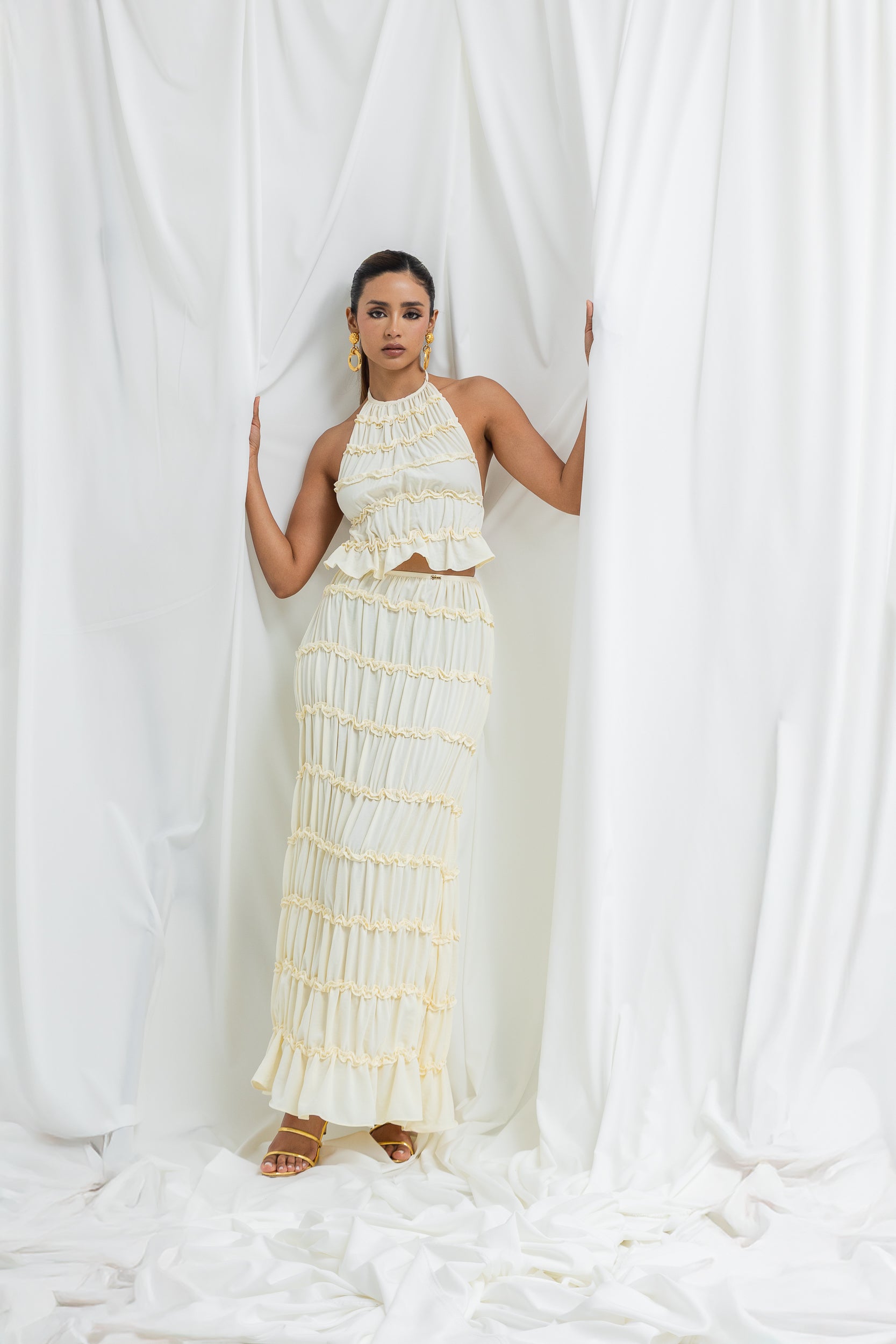 Set Boho Blanco Marfil