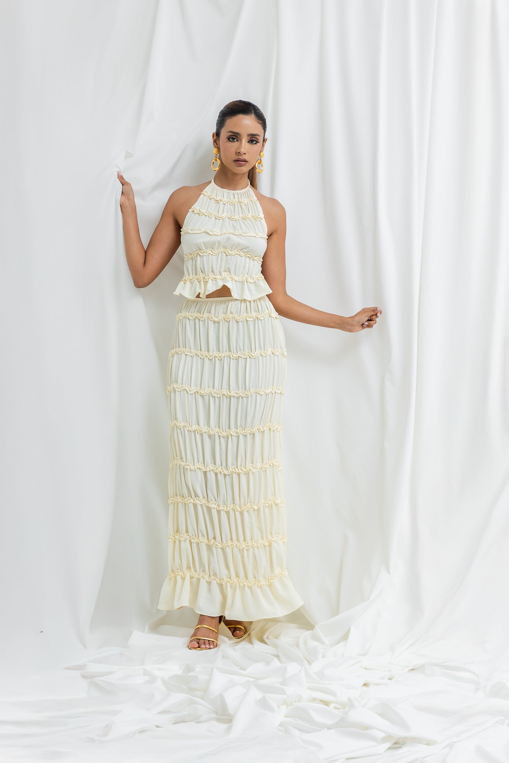 Set Boho Blanco Marfil