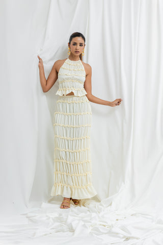 Set Boho Blanco Marfil