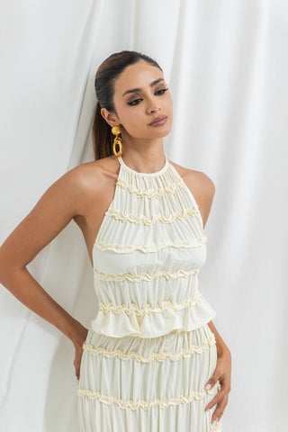 Set Boho Blanco Marfil