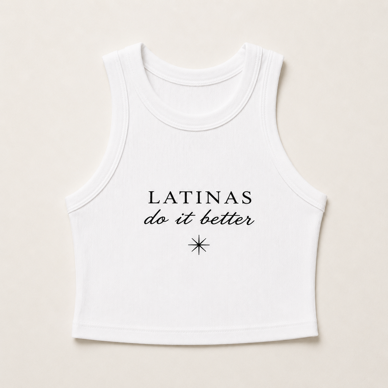 Top Latinas Do It Better Blanco