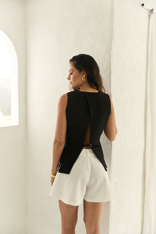 Chaleco Korinto Negro