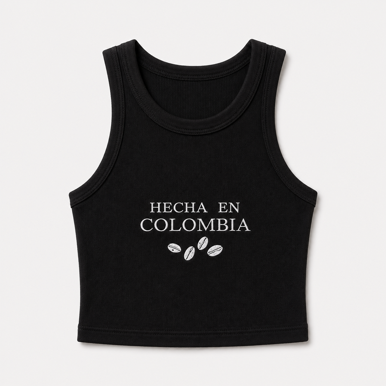 Top Hecha En Colombia Negro