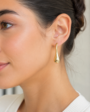 Aretes Gota Larga