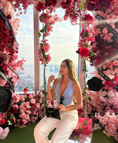 Corset Madrid Celeste