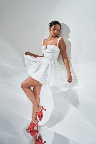 Georgina Dress Blanco