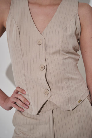 Chaleco Formal Nude