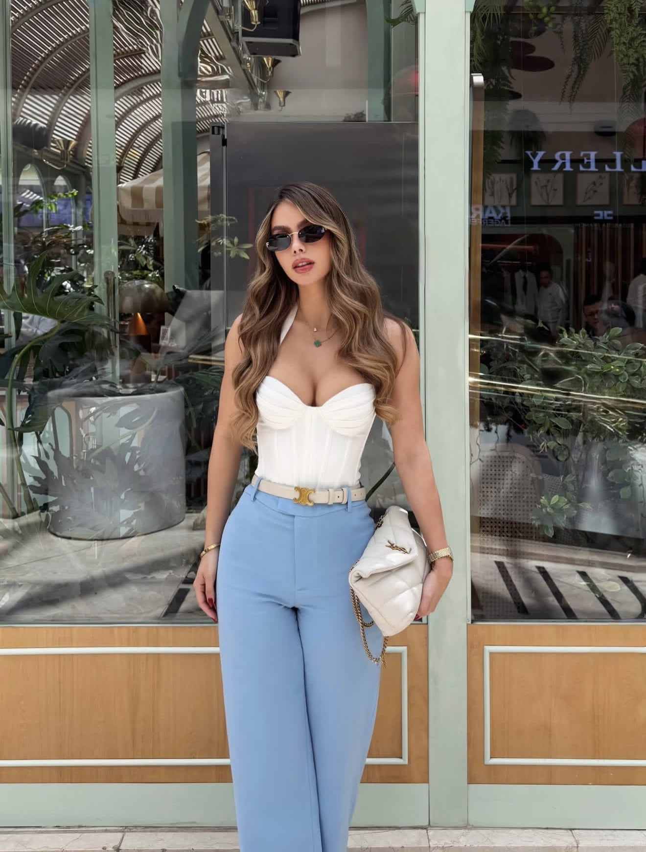 Pantalón Formal Baby Blue