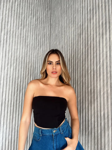 Corset Básico Negro
