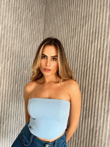 Corset Básico Baby blue